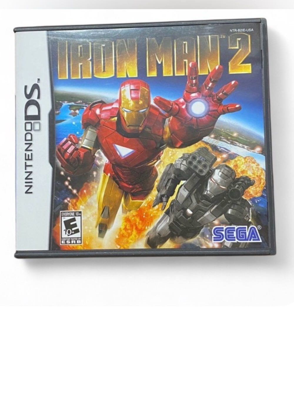 Nintendo DS Iron Man 2 Game Complete in Box CIB Tested Marvel